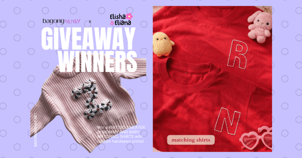 Bagong Nanay x Elisha & Eliana Giveaway&nbsp;Winners!